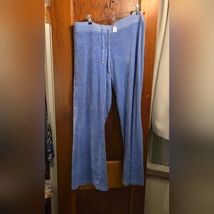 Men's Blue Drawstring Pants